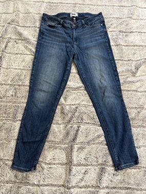 PAIGE Women's Verdugo Ankle Dark Wash Skinny Jeans